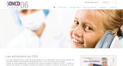 Desktop Screenshot of ordre-chirurgiens-dentistes-06.com
