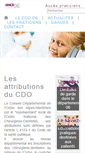 Mobile Screenshot of ordre-chirurgiens-dentistes-06.com